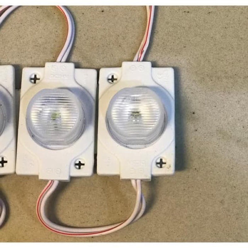 Lampu LED 1 Mata JUMBO 12 Volt - 24 Volt Kolong Mobil / Sepeda Motor / Becak-2