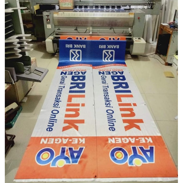 BENDERA UMBUL UMBUL AGEN BRILINK BNI MANDIRI PERUMAHAN