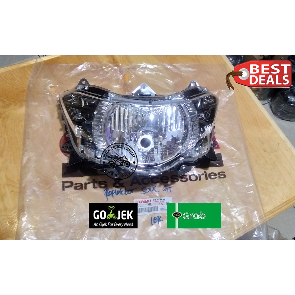 LAMPU DEPAN REFLEKTOR SOUL GT ORI YAMAHA 1KP-H430A-00