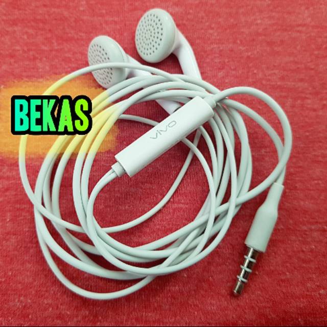 Headset Vivo Original Bawaan Hp.100% Ori (Second) | Shopee