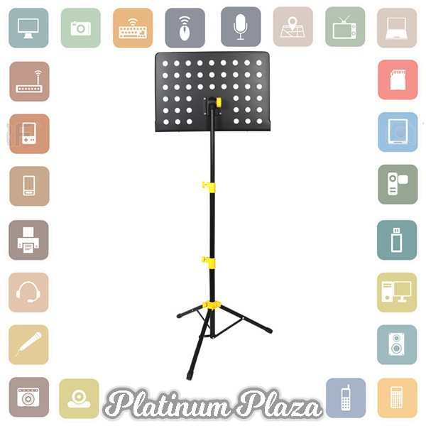 Stand Partitur Sheet Musik - P-06HC - Black`S5YJLU-