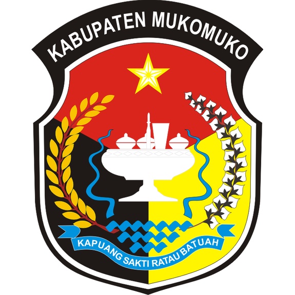 BORDIR MURAH EMBLEM LOGO Kabupaten Mukomuko