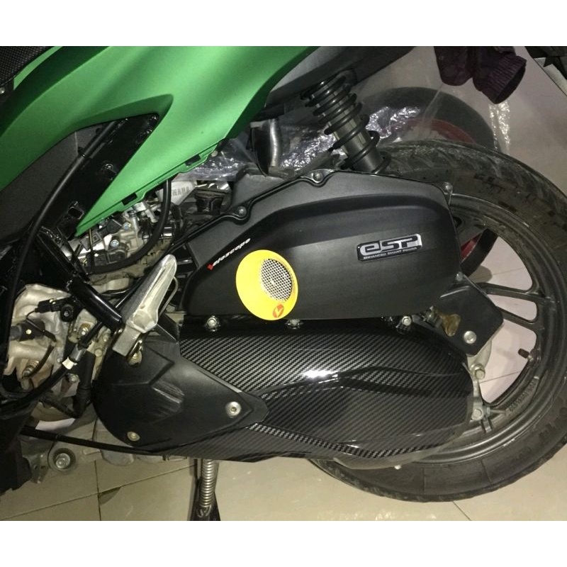 Cover tutup cvt  Vario 150 carbon zoro