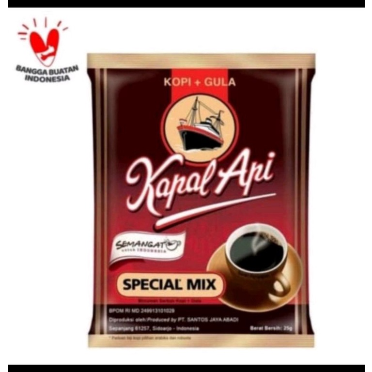 

Kapal api special mix 1 renceng
