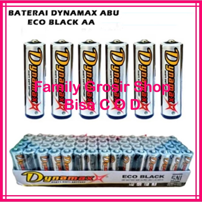 Baterai A2/A3 DYNAMAX heavy duty battery AA/AAA SNI 1.5 volt