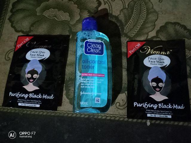 Download Vienna Face Mask Purifying Black Mud 15ml Shopee Indonesia Yellowimages Mockups