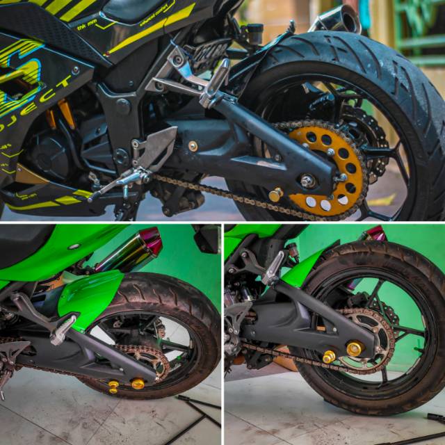 HUGGER ARM NINJA 250 FI HUGER Z250 COVER ARM NEW NINJA 250 ARM NINJA VELG NINJA VROSSI RCB DELKEVIC