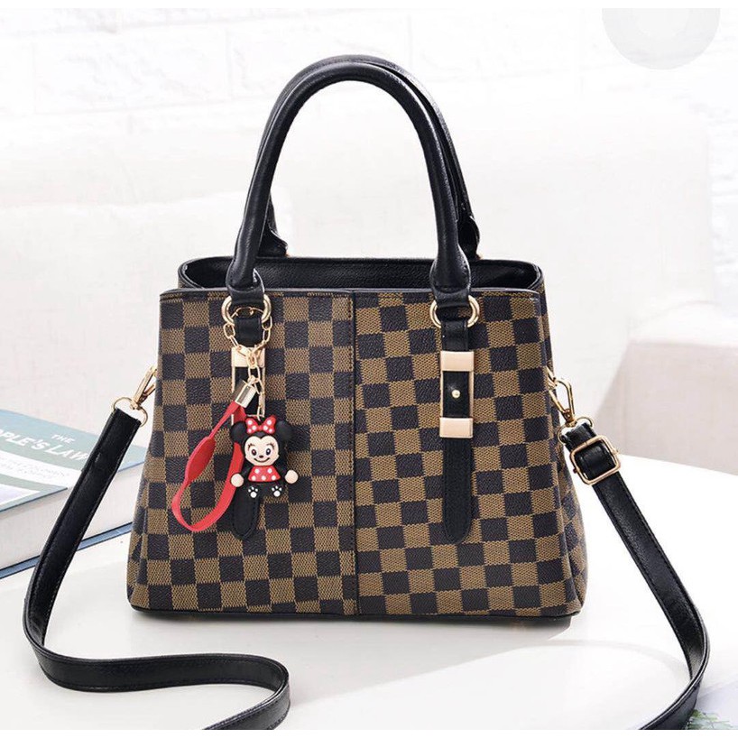 TI01118 PROMO TAS SELEMPANG MONOGRAM WANITA ELEGAN IMPORT TERBARU