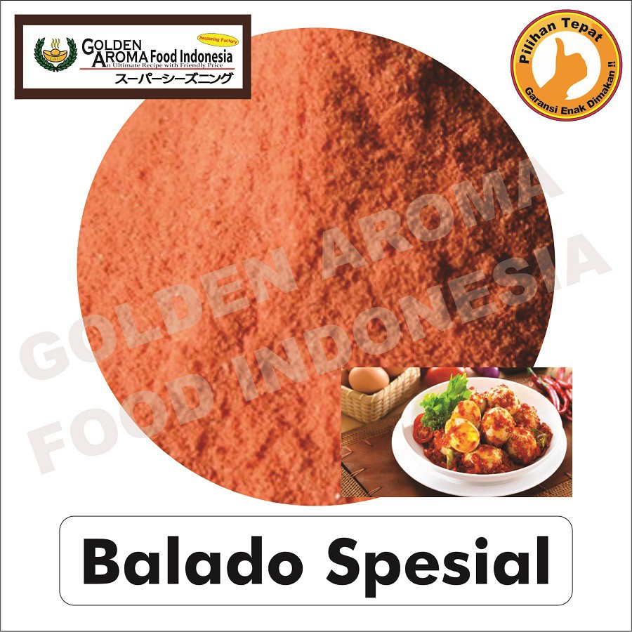 

Bubuk Tabur Rasa Balado spesial special 70gr Bumbu Masak Serbaguna Enak Murah Halal Seasoning Powder