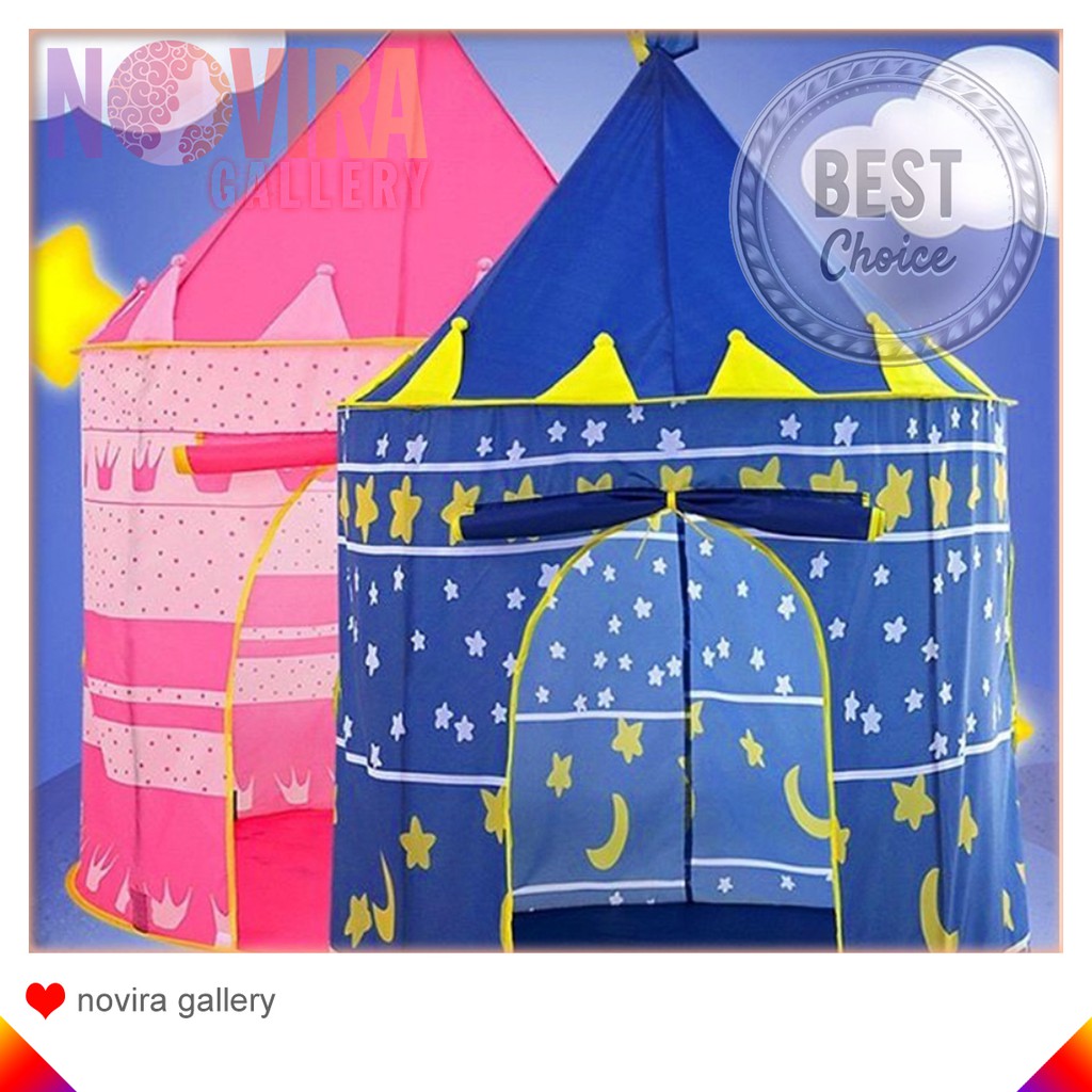 TENDA ANAK MODEL CASTLE KADO MAINAN KEMAH KASTIL ISTANA