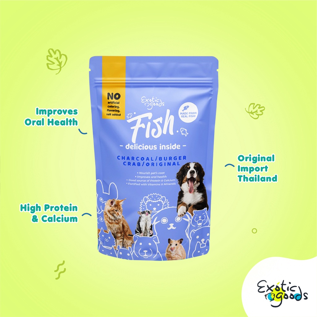 FISH SNACK 20gr FISH SNACK SUGAR GLIDER FISH SUGAR GLIDER FISH HEWAN FISH SNACK THAILAND KILOAN MAKANAN SUGAR GLIDER SNACK SG FISH SNEK FIS SNEK SUGAR GLAIDER SNACK IKAN SUGAR GLIDER SNEK IKAN HAMSTER