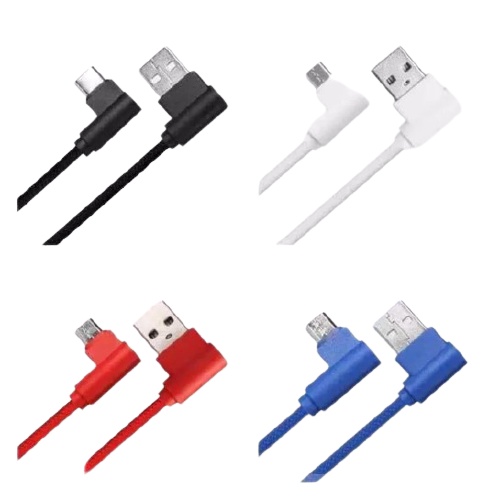 GAMING Kabel data L Fast Charging Iphone lightning Android Type C Micro USB 1 Meter kabel cas android Iphone