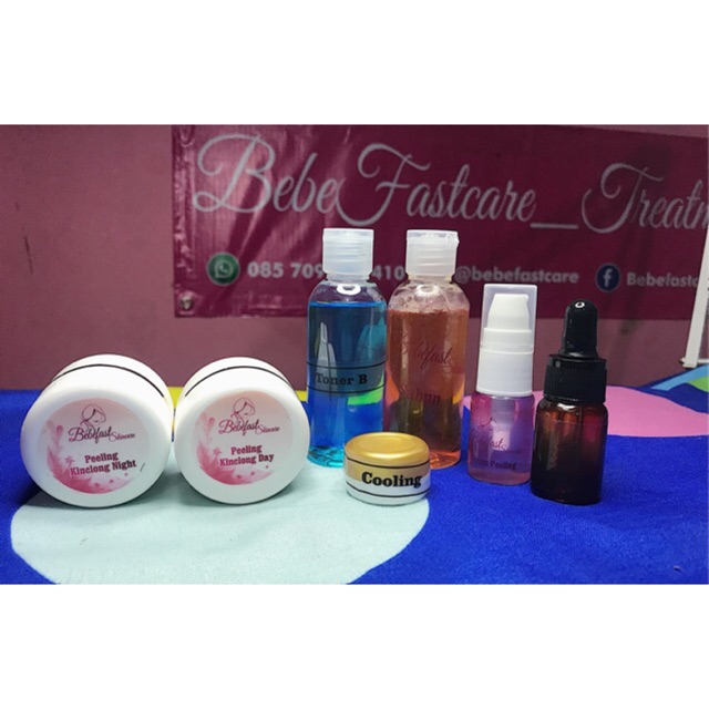 Skincare paket peeling kinclong