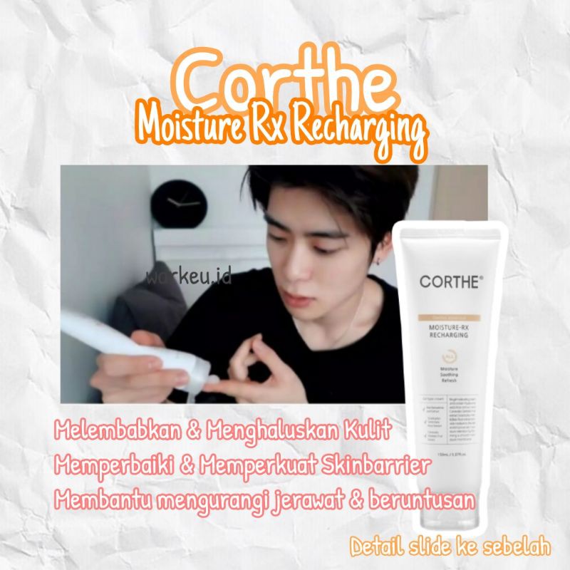 [ORI/COD] Corthe Moisture Rx Recharging Pelembab Jaehyun Nct Share in jar