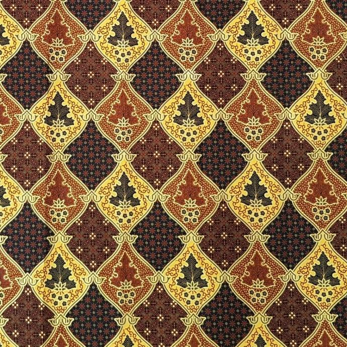 Kain Batik Premium Katun Emas/Prada