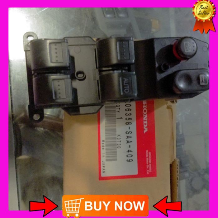 Saklar Switch Power Window Honda New City aksesoris mobil sparepart mobil original power switch