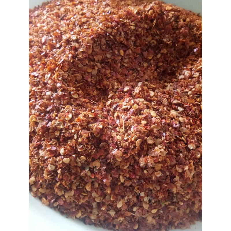

bubuk cabe untuk boci (aseli cabenya)