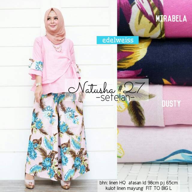 Setelan Blouse Rok payung