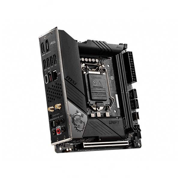 MSI MEG Z490I Unify Motherboard Mini-ITX Intel 10th Gen LGA1200