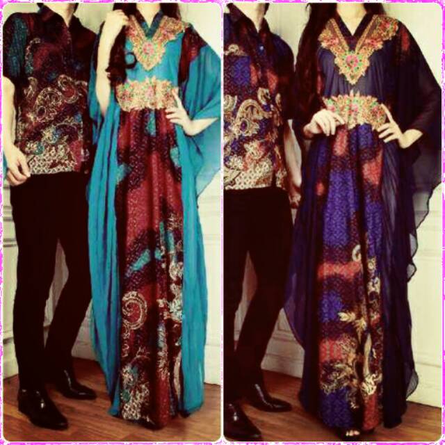Couple kaftan batik