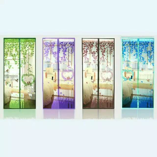 Grandsuka Tirai nyamuk/ tirai magnet / tirai pintu anti nyamuk