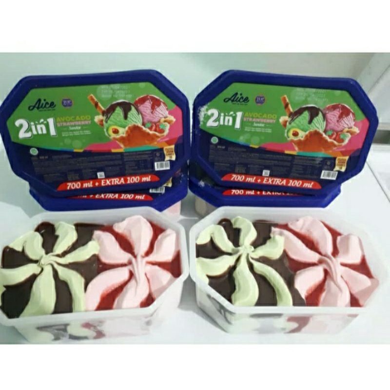 PROMO ice cream Aice 800ml