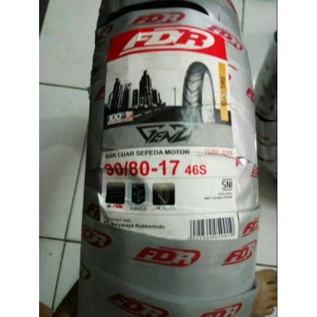 Ban Luar FDR 90/80-17 Genzi Tubeless