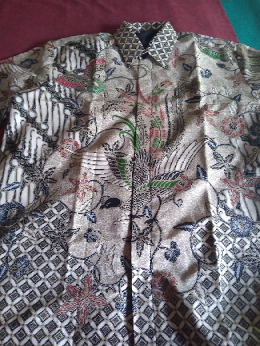 Batik Solo Kemeja Batik Pendek Bimasena Sm Batiksoloamanah 130.000