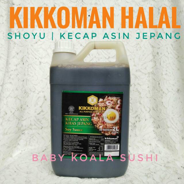 KIKKOMAN Shoyu Kecap Asin Jepang 250 ml Halal