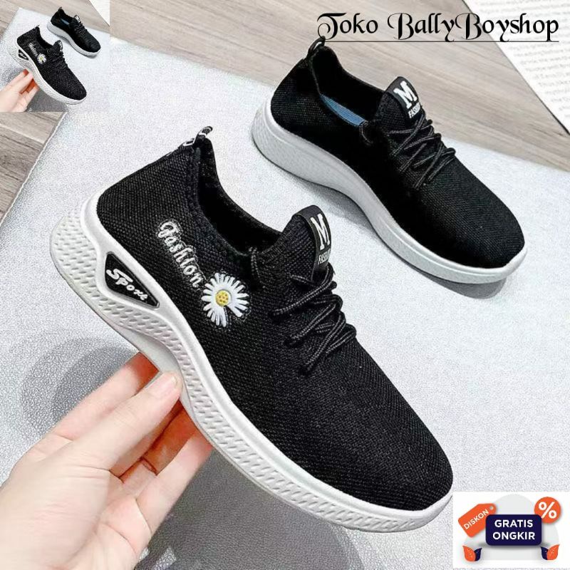 ESW Sneakers Wanita / PEREMPUAN FASHION KEREN NYAMAN IMPOR Sepatu Santai Sepatu Sport Sepatu Main