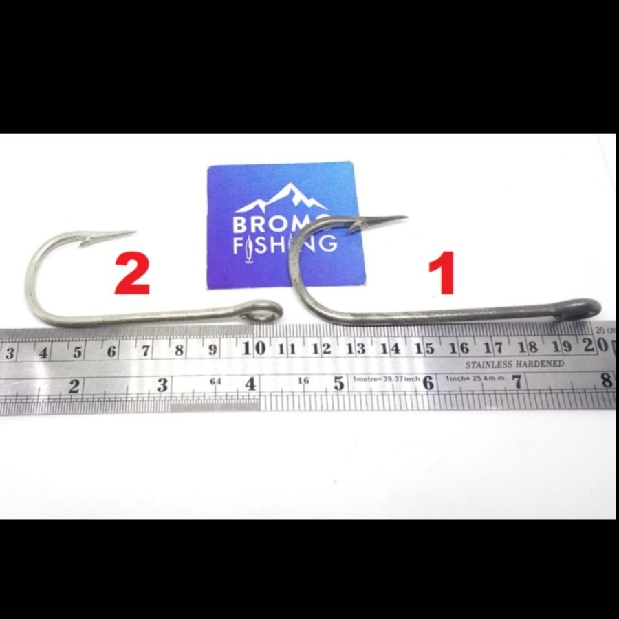 Kail MUSTAD 2335 no.2 / pancing cap kunci key brand kotak kotakan