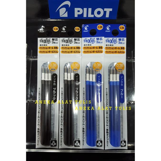 

Office & Stationery | Alat Tulis | Pilot Frixion Slim Refill 0.38 Mm / Isi Ulang Pen Frixion Slim - Hitam | Best Seller