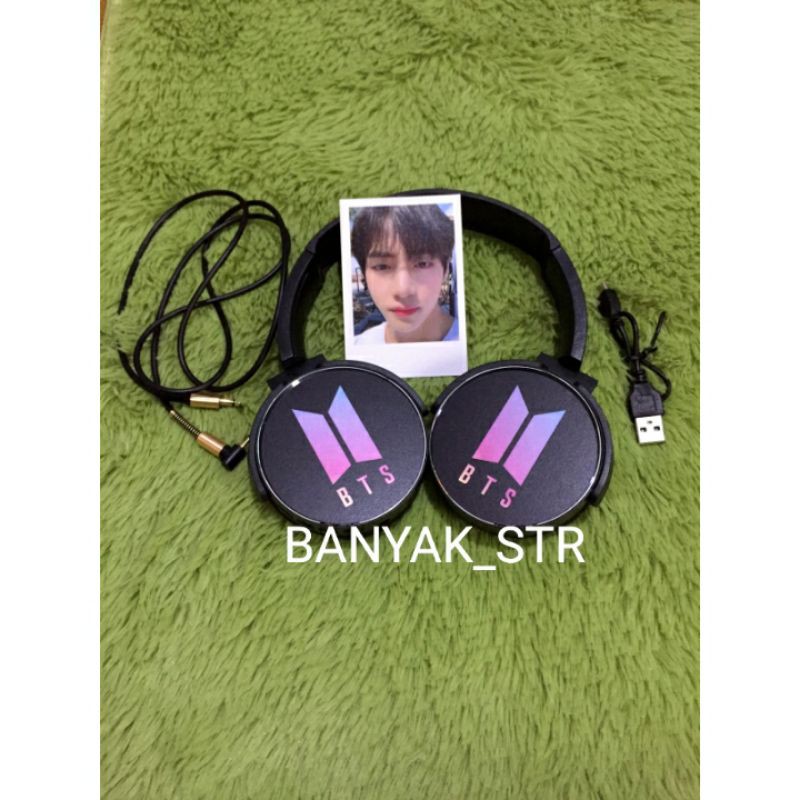 HEADPHONE BTS BLUETOOTH / HEADSET BTS BLUETOOTH / HEADPHONE BANGTAN BOYS BTS BLUETOOTH