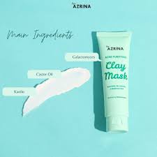 Azrina Acne Purifying Clay Mask / Masker Jerawat Bruntusan BPOM