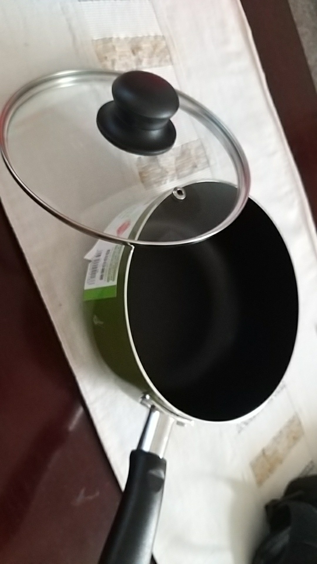 Yoshikawa Wajan/teplon Tumis 18cm Anti Lengket Sauce Pan Evl-cl-11-08