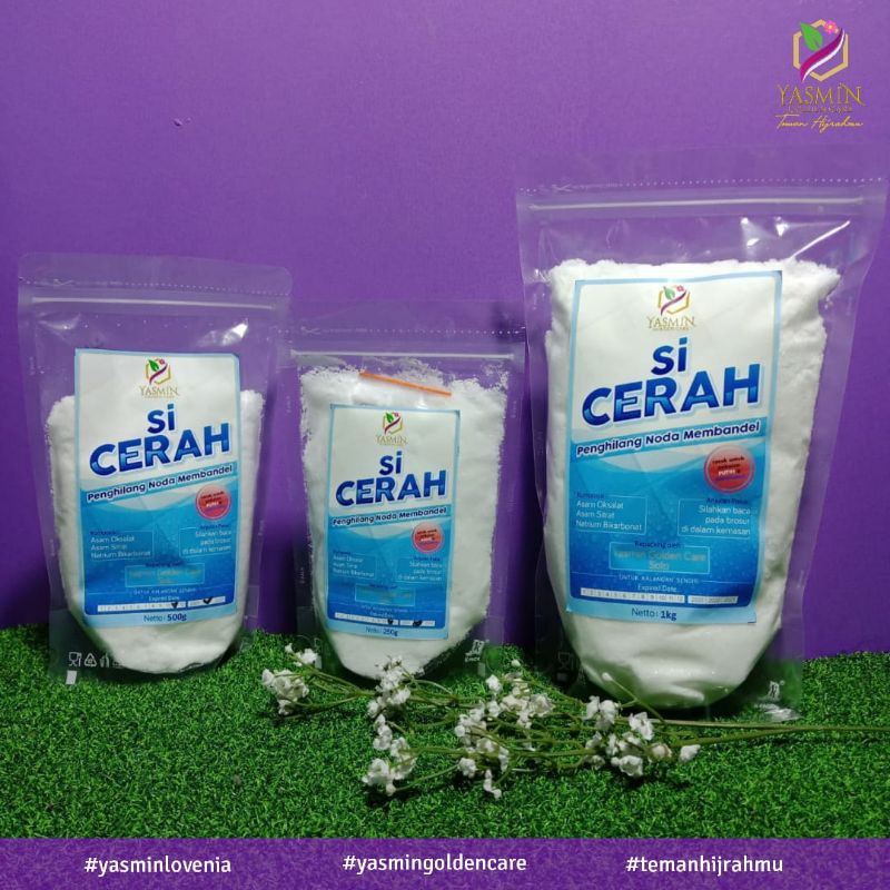 SI CERAH 250 gram PENGHILANG NODA MEMBANDEL / PEMBERSIH JAMUR