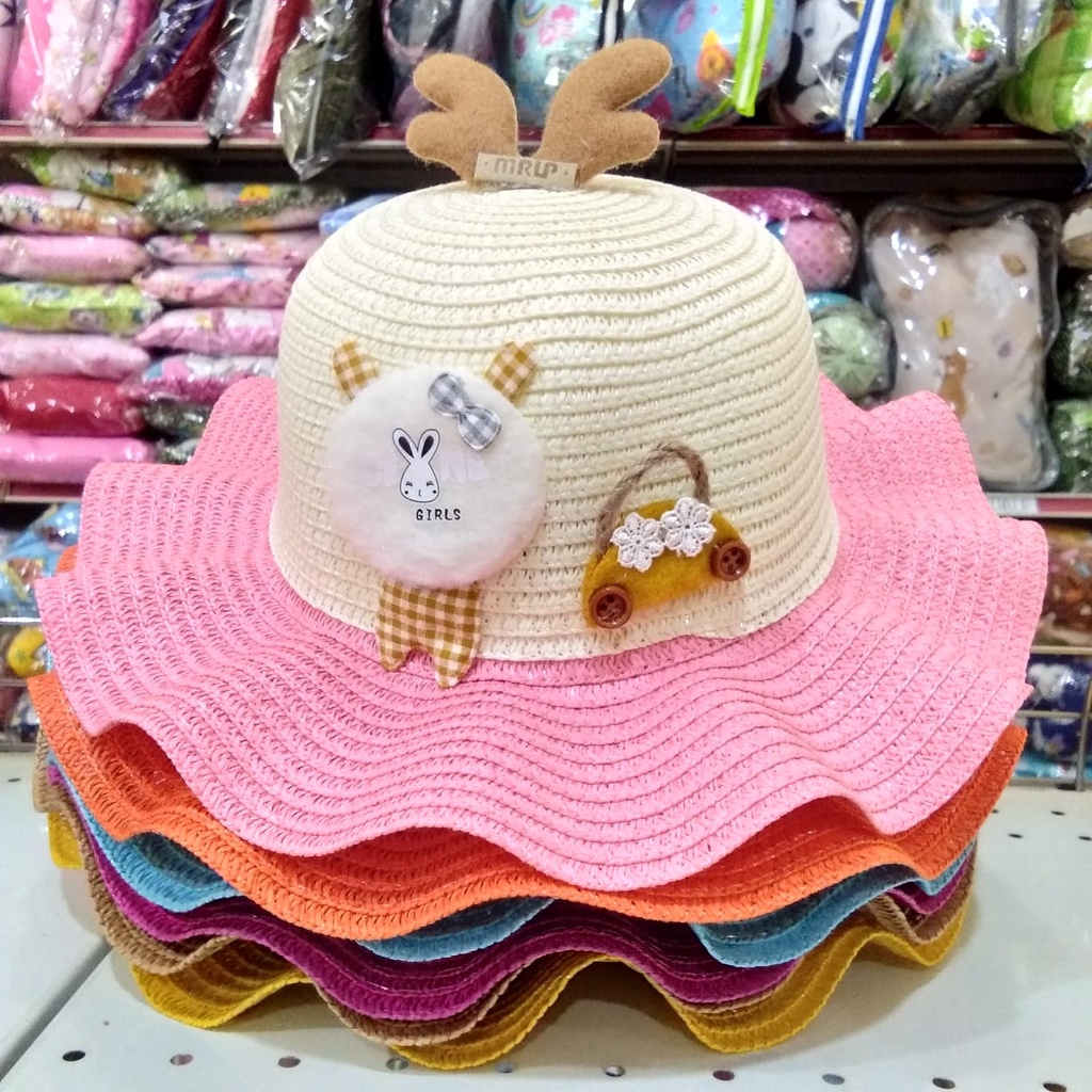 Topi Pantai Anak Karakter dengan Model dan Motif Menarik Rekomendasi Usia 4 - 8 Tahun