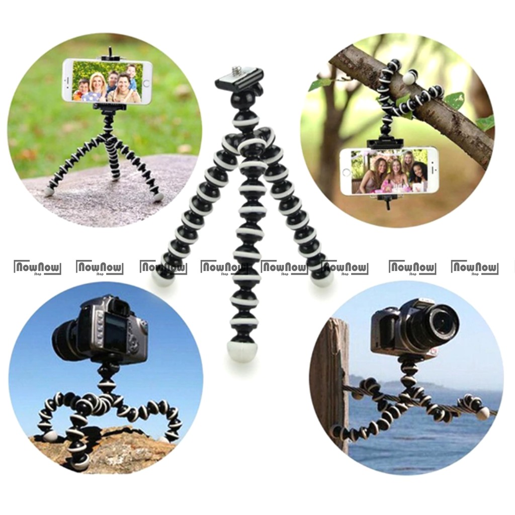 Tripod Gorila Pod Gorillapod Small Medium Large Tripot Hp Handphone Camera Kamera Flexible Multifungsi