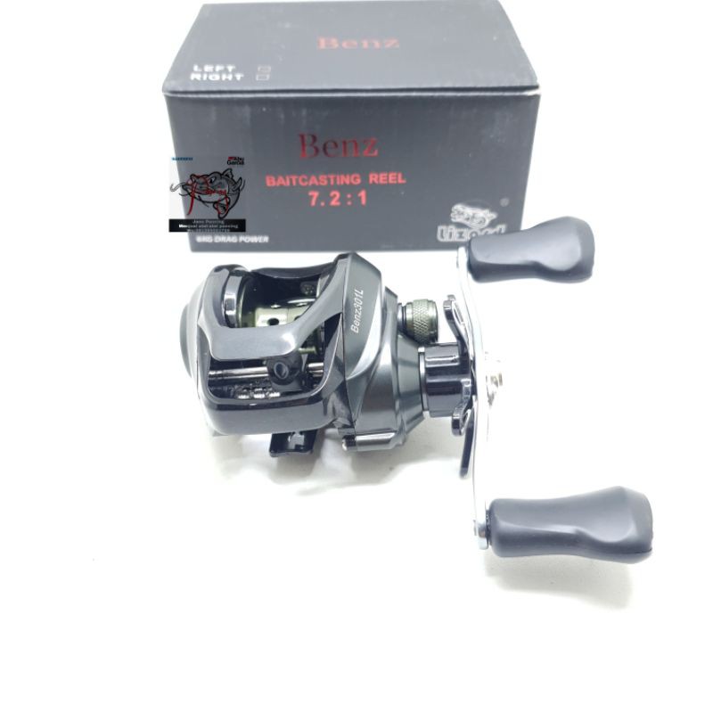 Reel BC Lizard benz Handle Kiri Drag 8KG