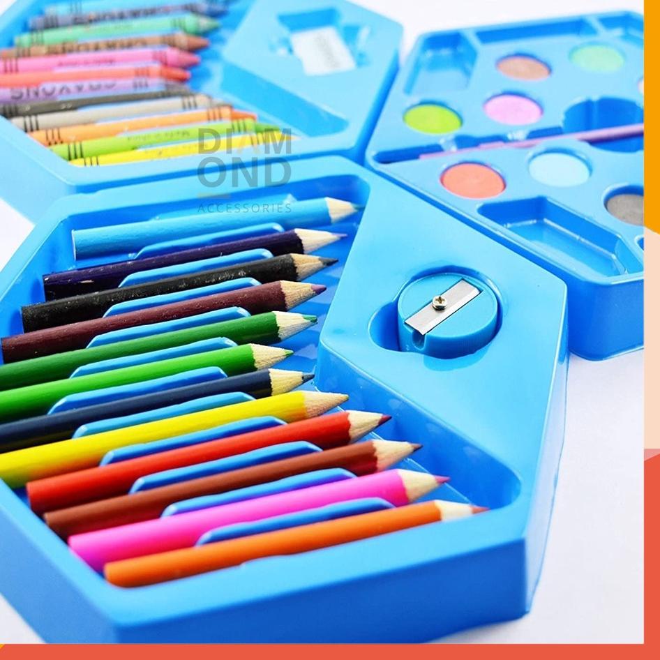

Promo Terunik CRAYON SET ISI 46 PCS 4 IN 1 / CRAYON 46 SET PENSIL WARNA ALAT LUKIS 4 IN 1 LENGKAP / CRAYON SET BOX 4 IN 1