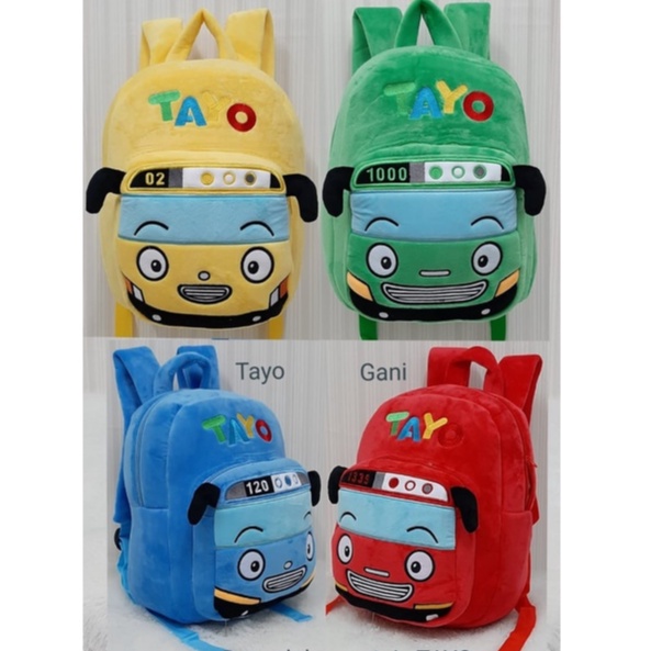 Toysopedia Tas Ransel 2Resleting  L/Backpack Anak SD/Tas Karakter Kado Tas Anak