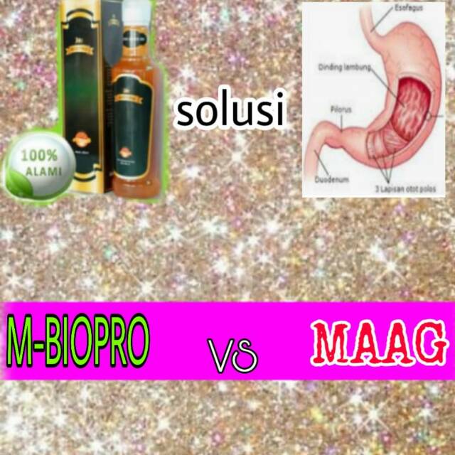 

M BIO PRO RAMUAN HERBAL SOLUSI MAAG ,ASAM LAMBUNG ,GARD
