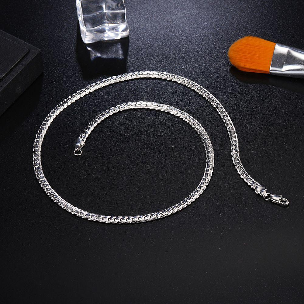 Mxbeauty Pria Rantai Kuba Punk Hip Hop Hadiah Trendi Rantai Klavikula Perempuan Choker Gaya Korea Kalung