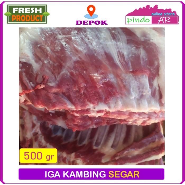 

Meat | Tulang Iga Kambing Segar 500 Gram