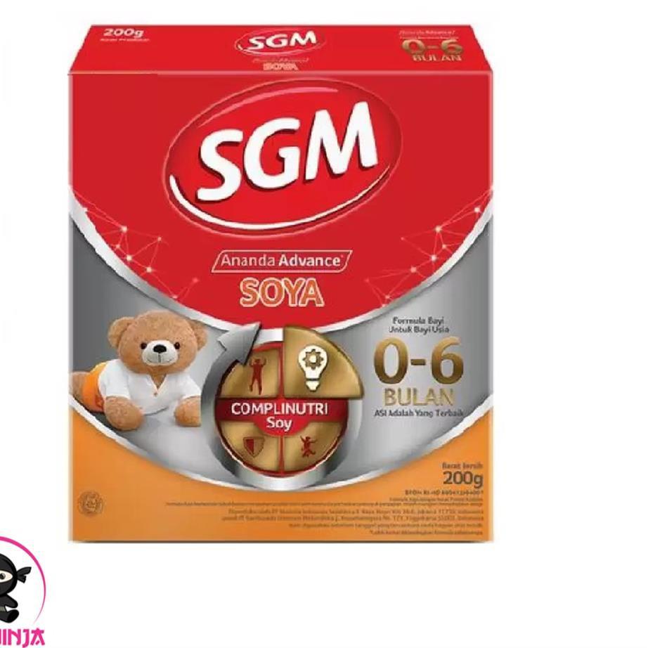 

Baru - SGM Ananda Soya 0 to 6 Bulan Box 200 g