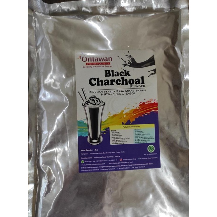 

Black Charcoal Powder