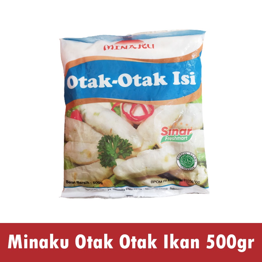 

[SINAR.FRESHMART] MINAKU OTAK OTAK ISI RASA IKAN [500gr]