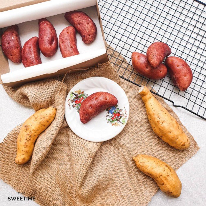 

⭐ COD ⭐ KOREAN SWEET POTATO BREAD - GOGUMA PPANG (isi 5 pcs)