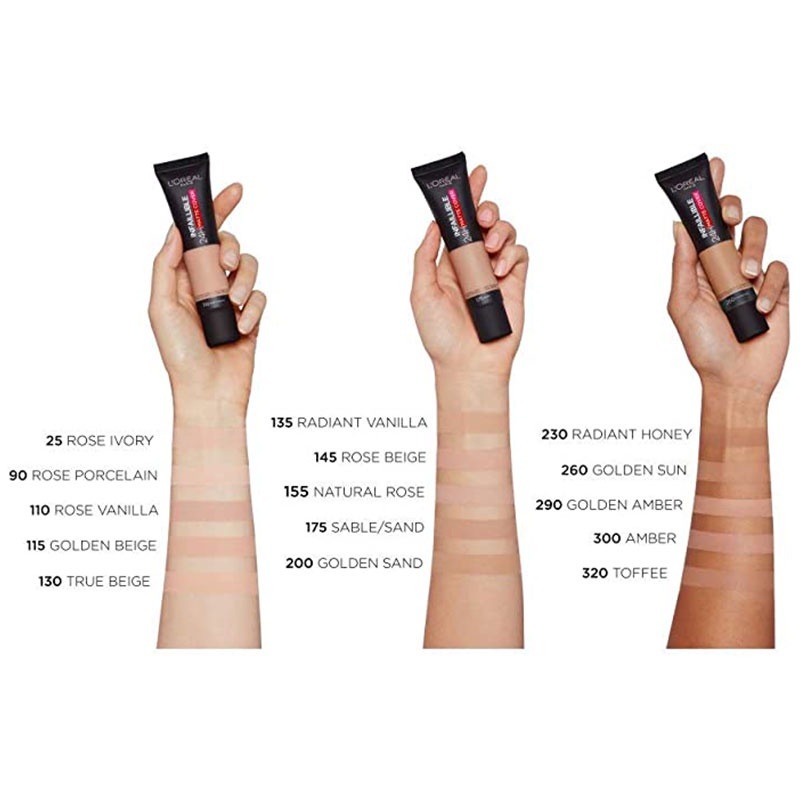 L'Oreal Paris Infallible 24H Matte Cover Foundation | Foundation by AILIN