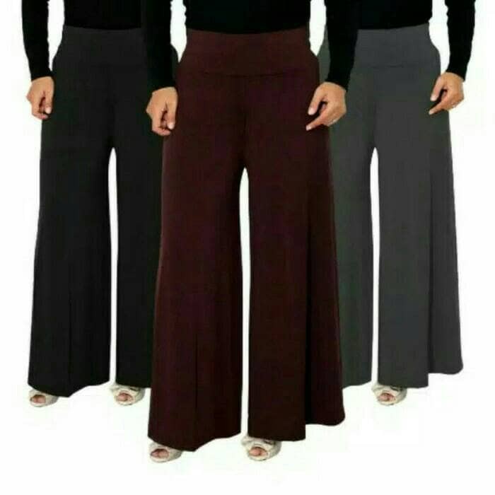 CELANA KULOT PANJANG WANITA BIG SIZE (S5Z6) Kulot Wanita Celana Kulot Wanita Celana Kulot Polos Kulo